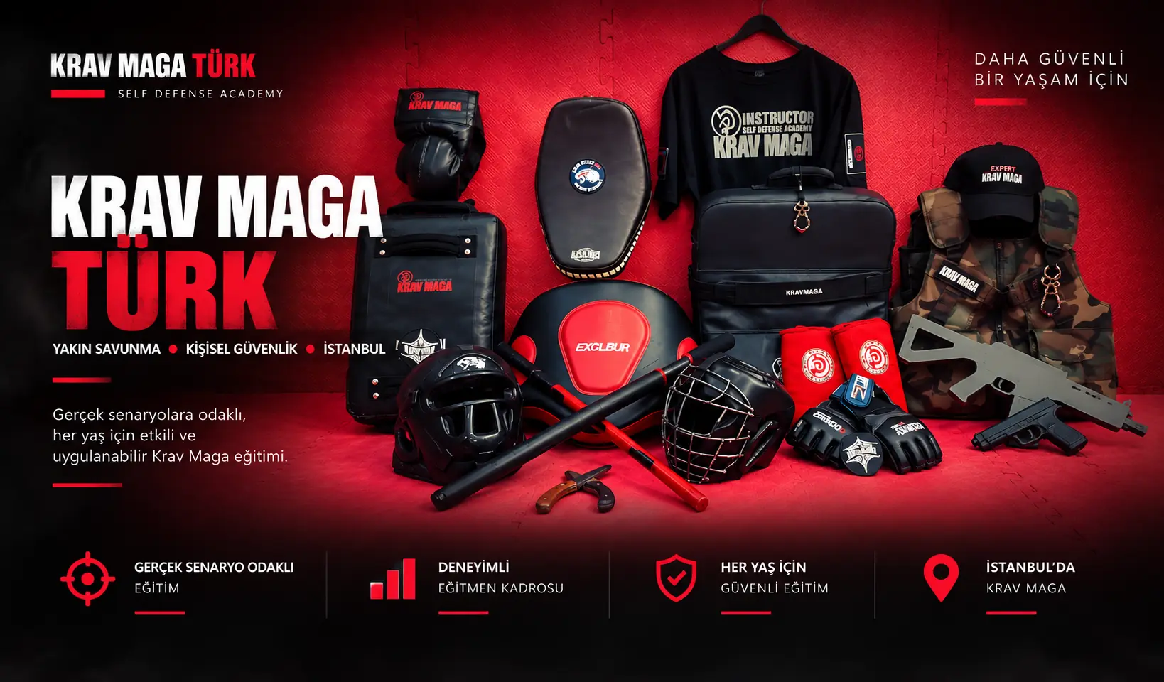 Krav Maga Türk yakın savunma ve kişisel güvenlik eğitimleri
